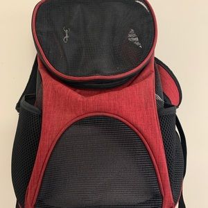 Dog carrier backpack